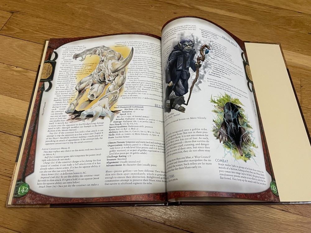 Dungeons & Dragons Psionics Handbook HC D20