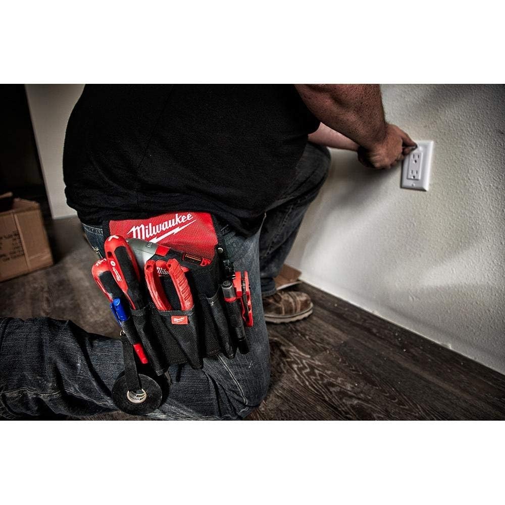 Milwaukee Electric - Utility Pouch Black/Red