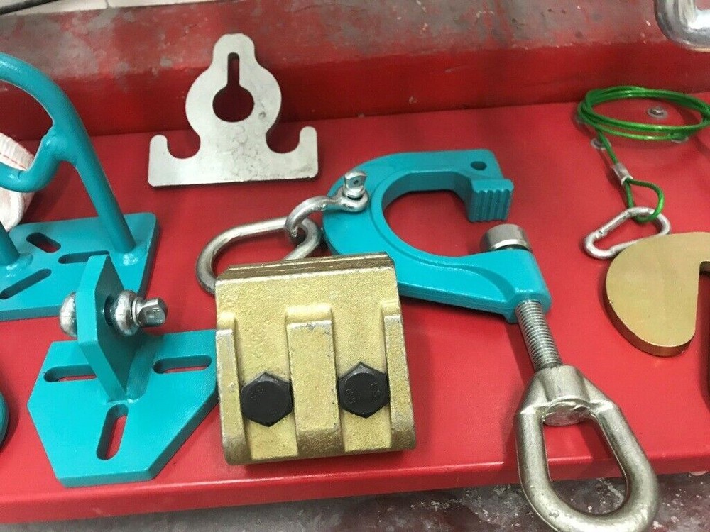 SET#1 39 PIECE HEAVY DUTY AUTOBODY FRAMEMACHINE PULLING TOOLS & CLAMPS MEGA PACK