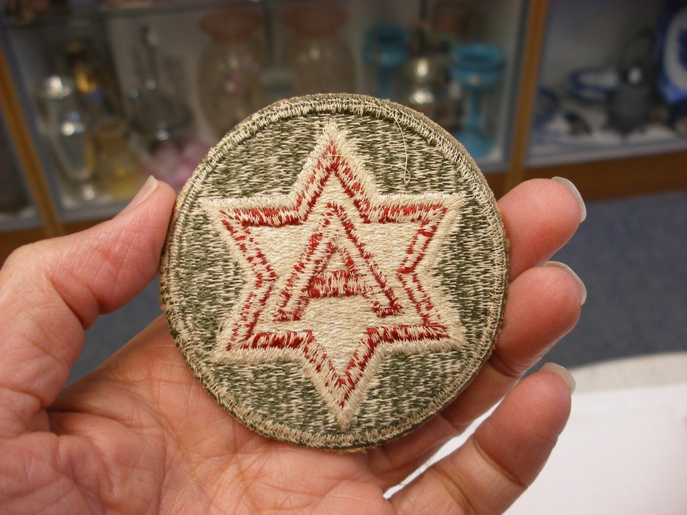 Vintage US Military Army Airforce Patch - 6th Army #4