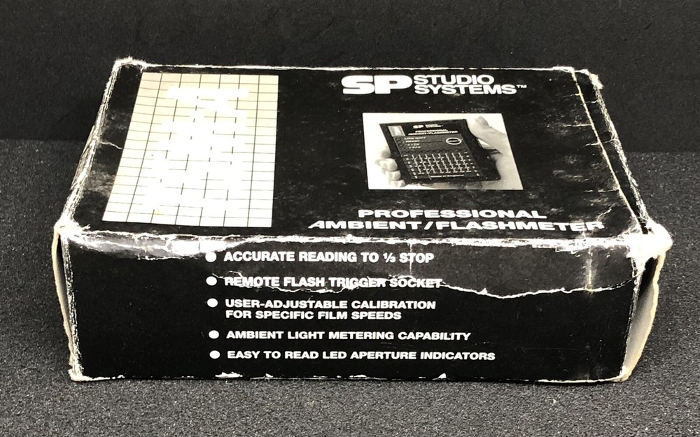 Vintage Camera Flash Meter TSM-A SP Studio Systems England Ambient Flashmeter