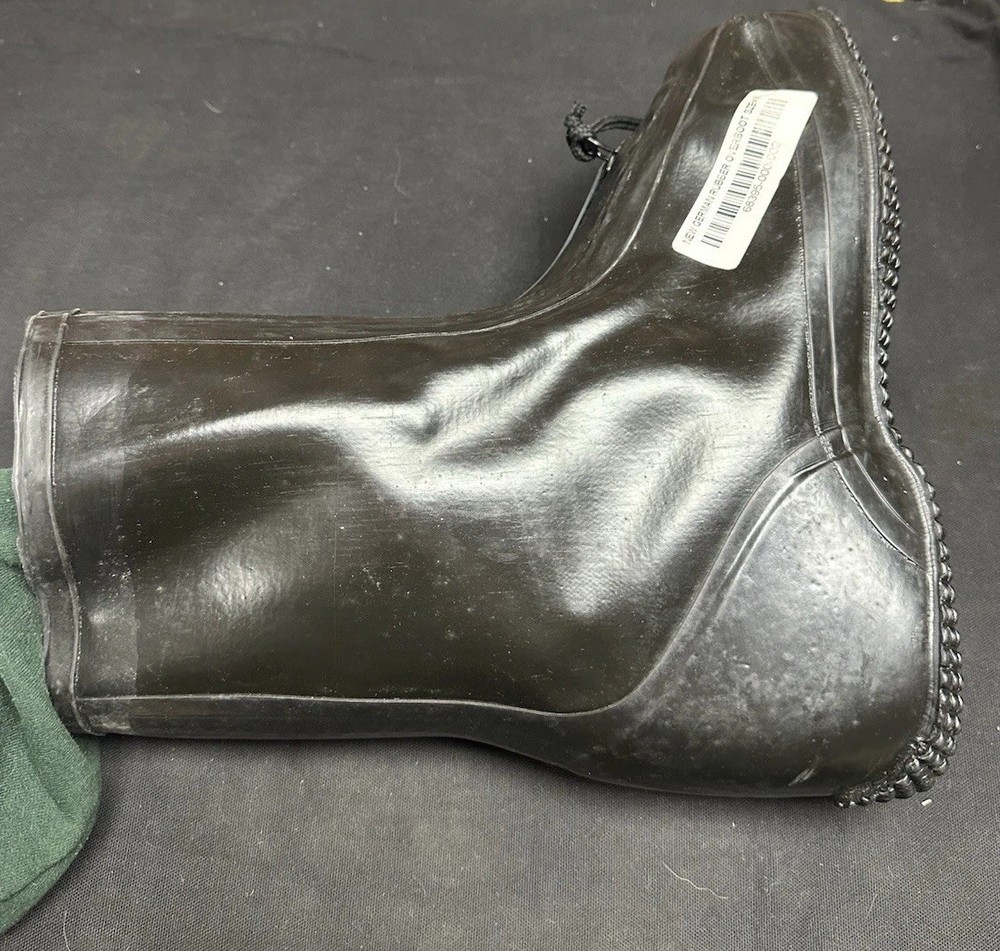 New German Rubber Overboot Size M