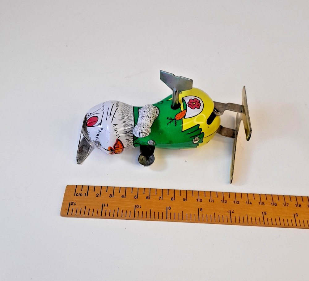 Vintage Chinese Rabbit Wind Up Toy