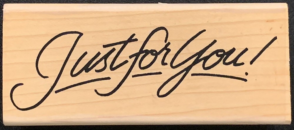 AIP VIP Just For You! Rubber Stamp