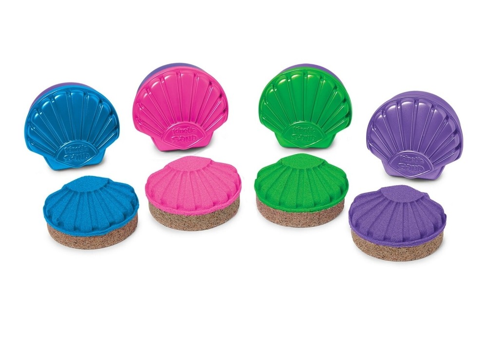 Kinetic Sand: Seashell Containers 8-Pack