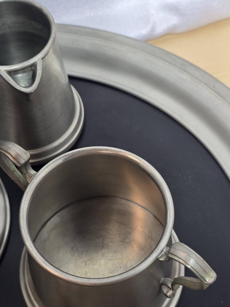 International Silver Co International Pewter Tea Set