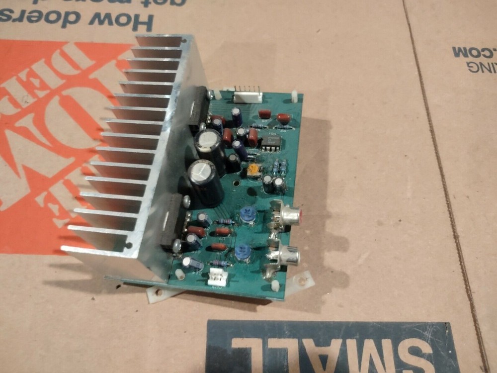 time crisis 3 arcade sound amp pcb working #1050