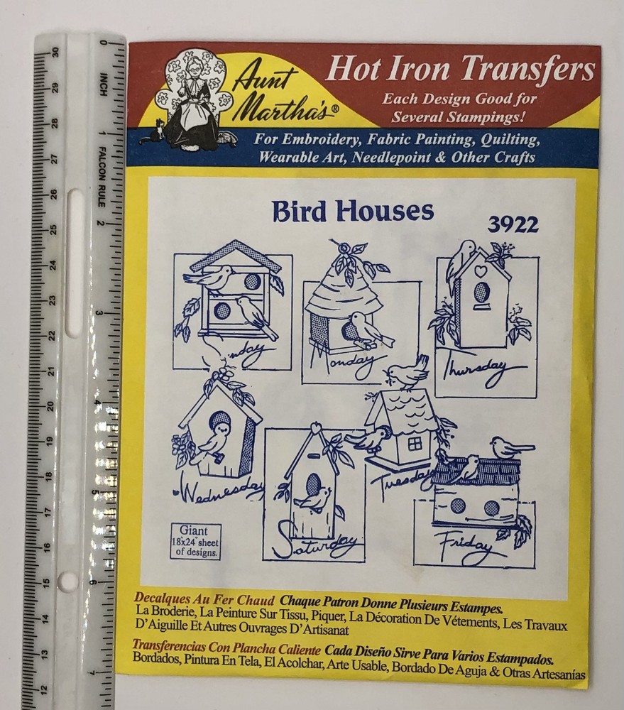 Aunt Martha's Hot Iron Transfers