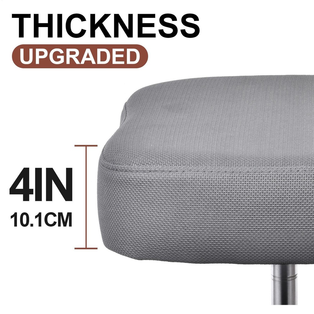 Height Adjustable Seat with Wheels for ADHD, Kneeling Chair with Back Support