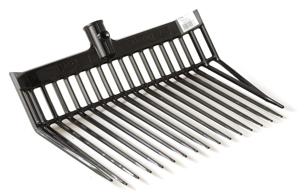 DuraFork Pitch Fork Replacement Head | Durable Polycarbonate Stable Fork Head...