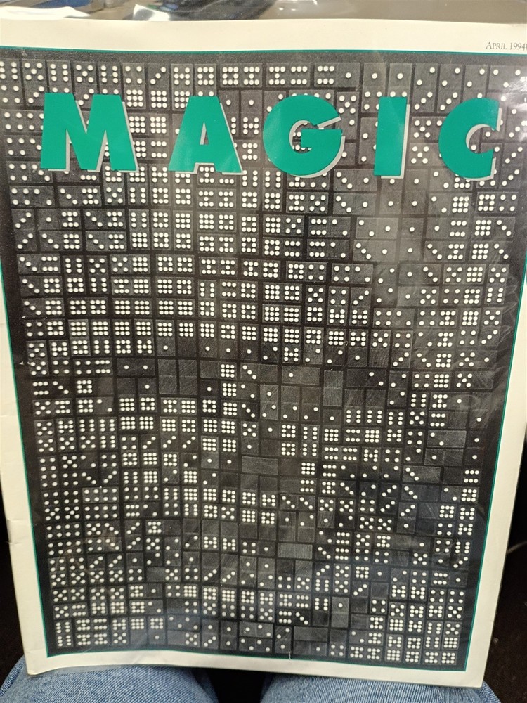 Martin Gardner Polymath Magic Magazine Issue April 1994 #11
