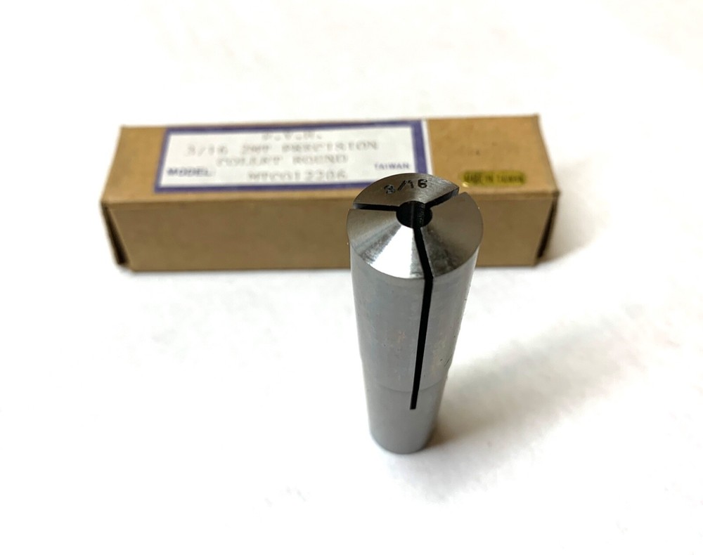 P.Y.H. Precision Round Collet - 3/16" 2MT - Model MTCO12206 - Threaded - NEW