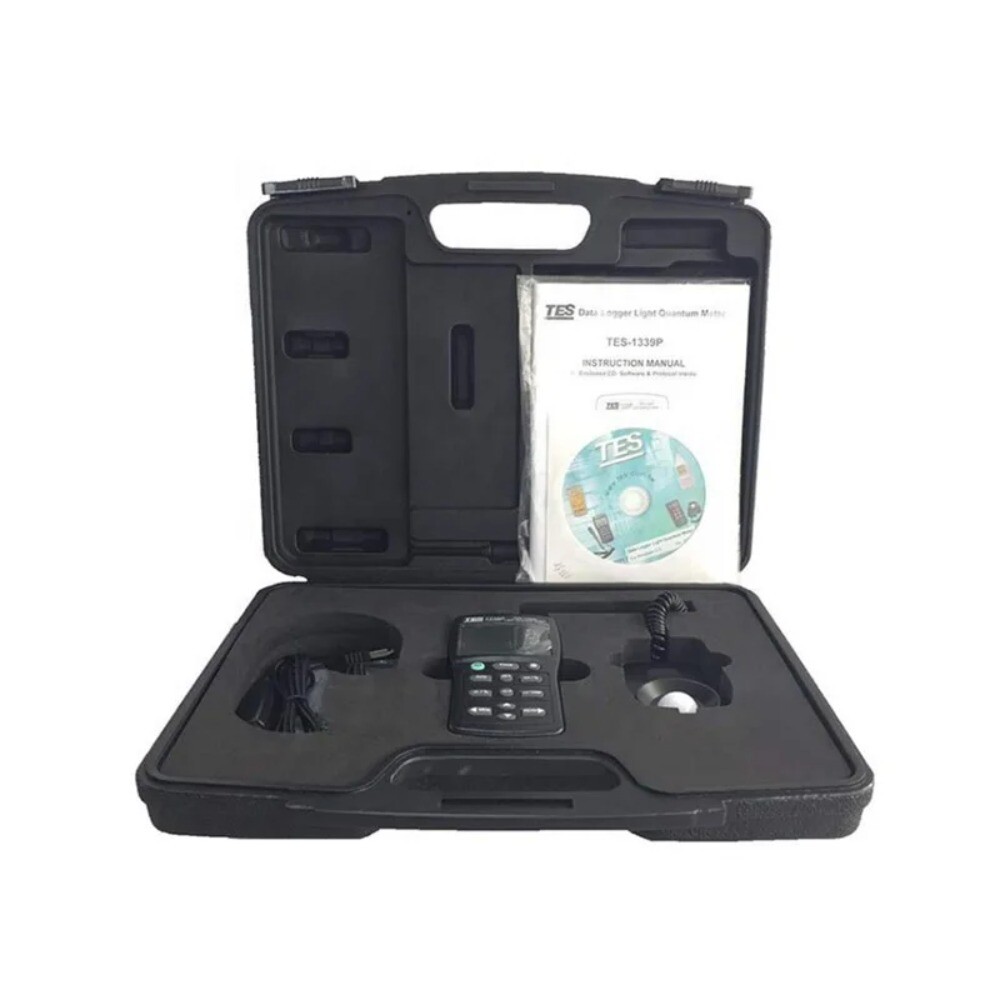 TES-1339P Portable Photosynthesis Tester Lux Data Logger Light Meter