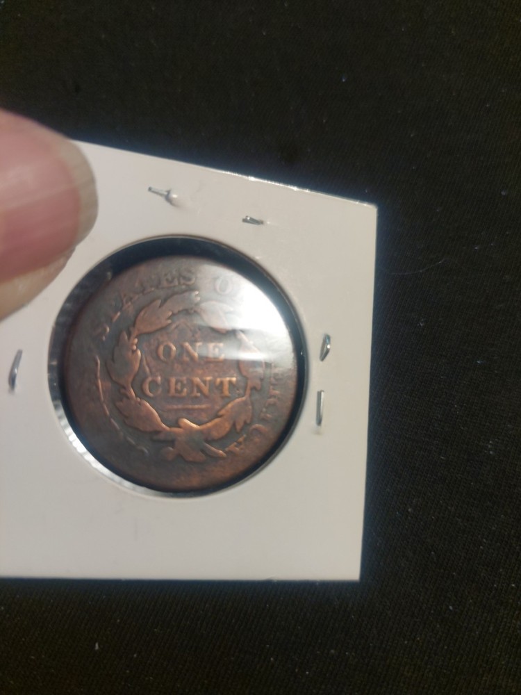 1826 1C BN Coronet Head Cent