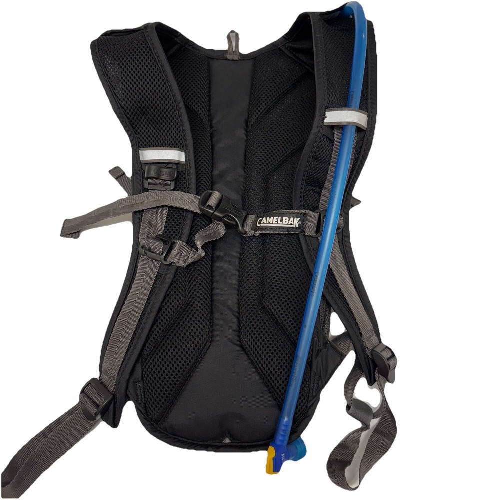 Camelbak Hydration Black Backpack/Blue Hydration Pack Great Condition