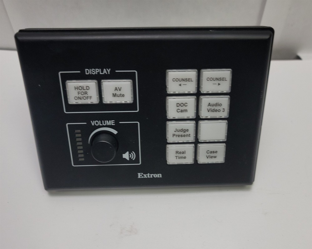 Extron MLC Plus 200 Controller w/ Surface Mount Enclosure ( missing one panel)