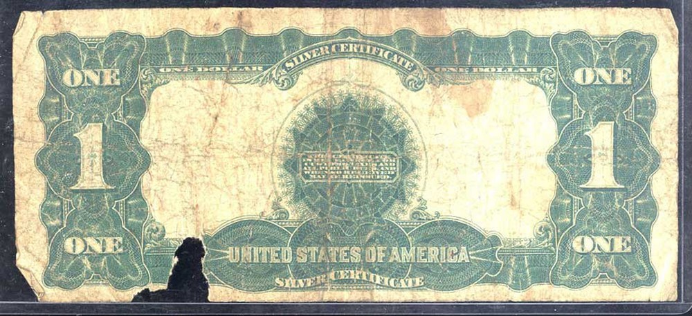 1899 $ 1 SILVER CERTIFICATE-BLACK EAGLE