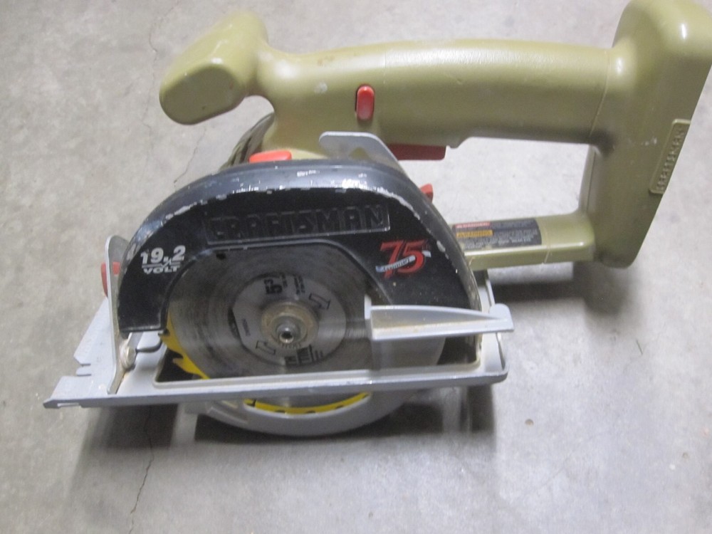 Craftsman 75th anniversary 19.2 volt tool set with extra blade