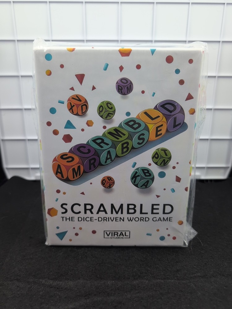 Viral Studios Scrambled The Dice Driven Word Game Fast Paced Party Game