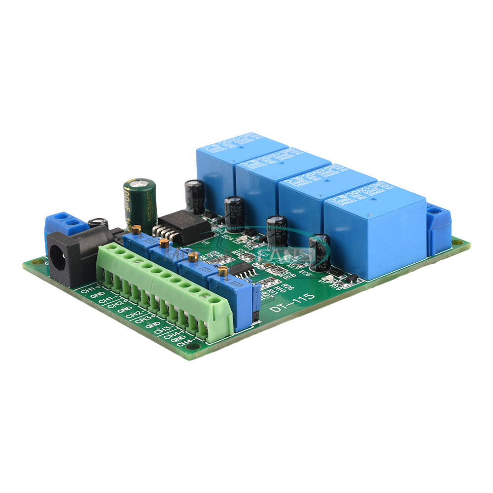 DC 12V 4-Channel Voltage Comparator Stable LM393 Comparator Module