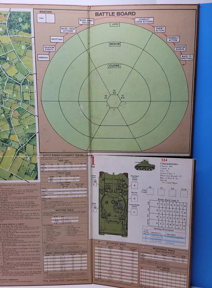 Patton's Best 1987 WW2 Role Playing Strategy Game - Complete.