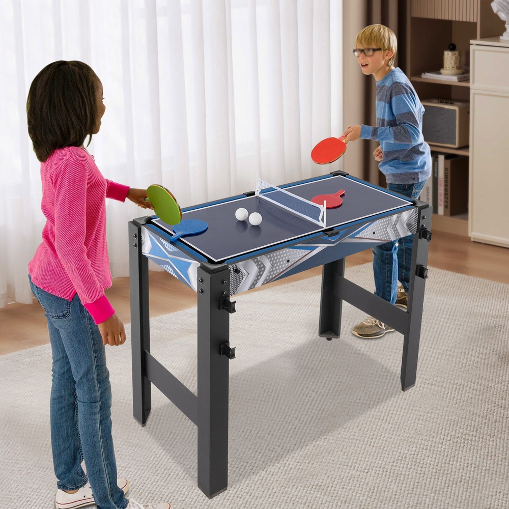 5-In-1 Rectangular Multi Game Table Combo Game Table Game Desk Floor Standing
