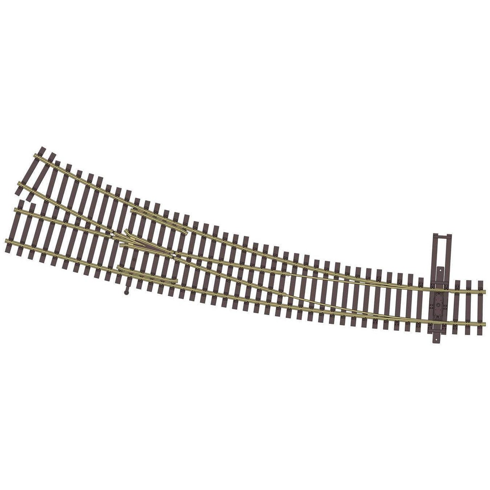 Walthers Code HO Code 83 Curved Turnout - 24 and 36" Right Hand