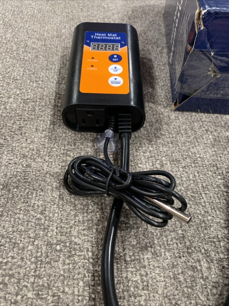 Heat Mat Thermostat Precise Temperature Control READ