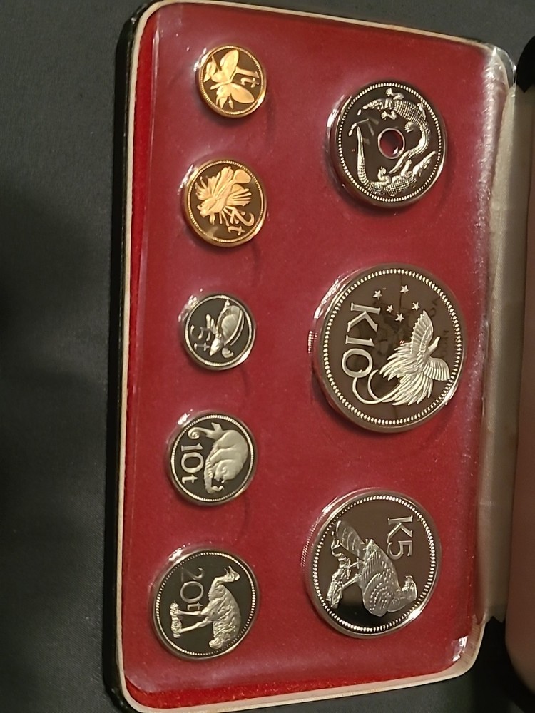 1975 Proof set Papua New Guinea