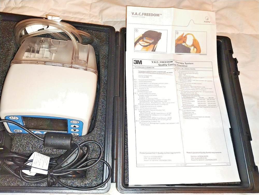 KCI V.A.C. Freedom Therapy sys pump