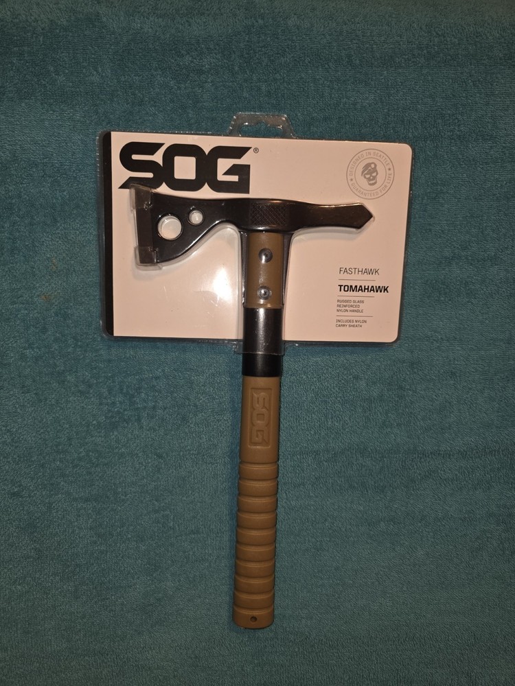 SOG Fasthawk Tomahawk With Nylon Sheath