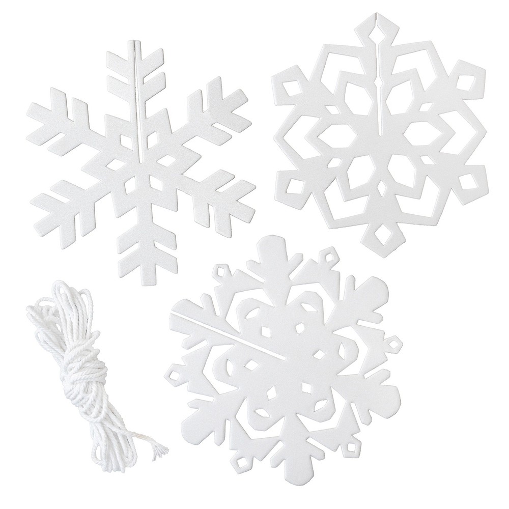 DCWV Snowflakes-Chipboard