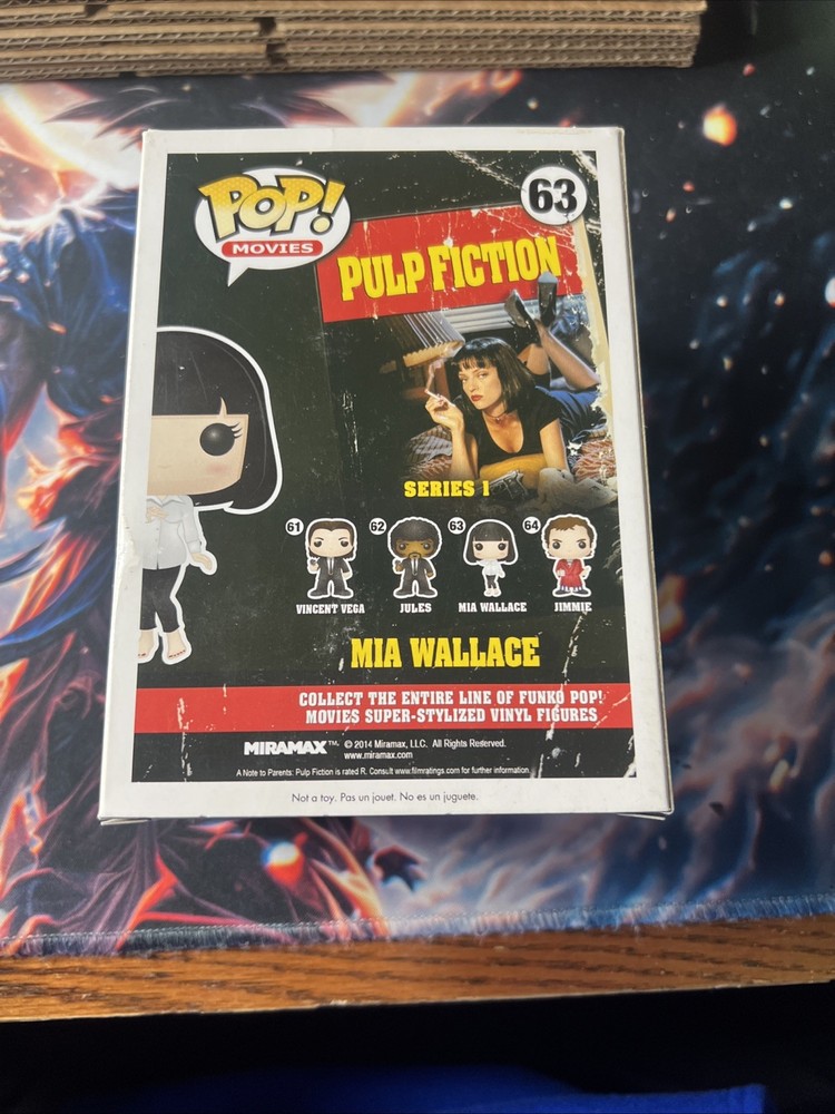 Funko Pop! Vinyl: Pulp Fiction - Mia Wallace #63