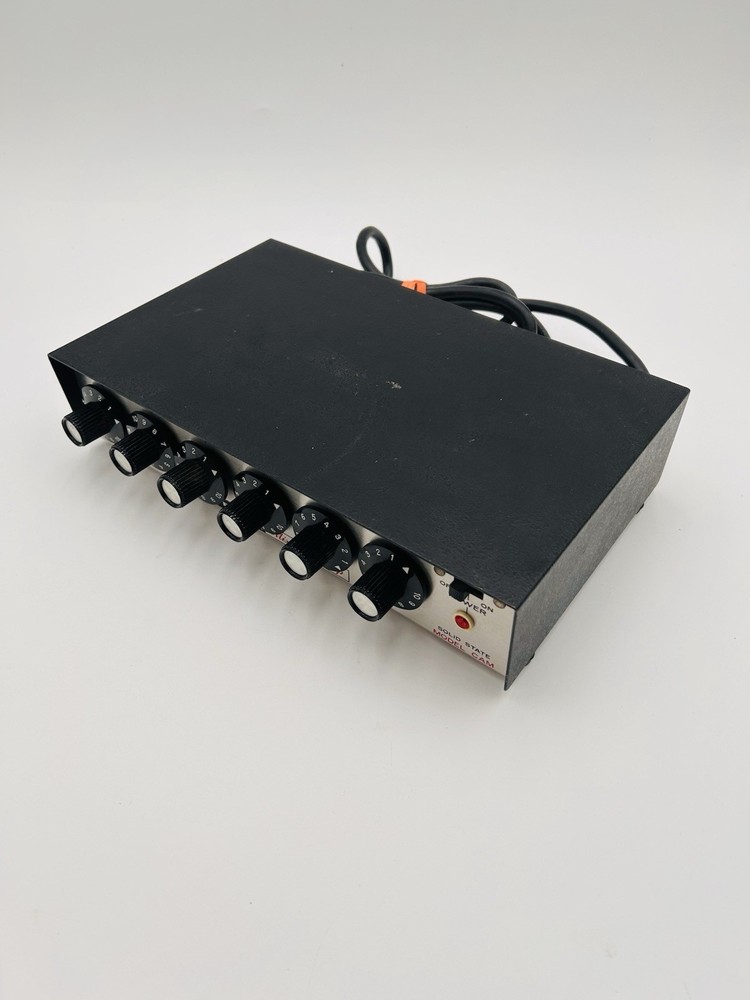 Bogen Mixer Preamp Solid State CAM Model Lear Siegler A55 Power Up UNTESTED VTG