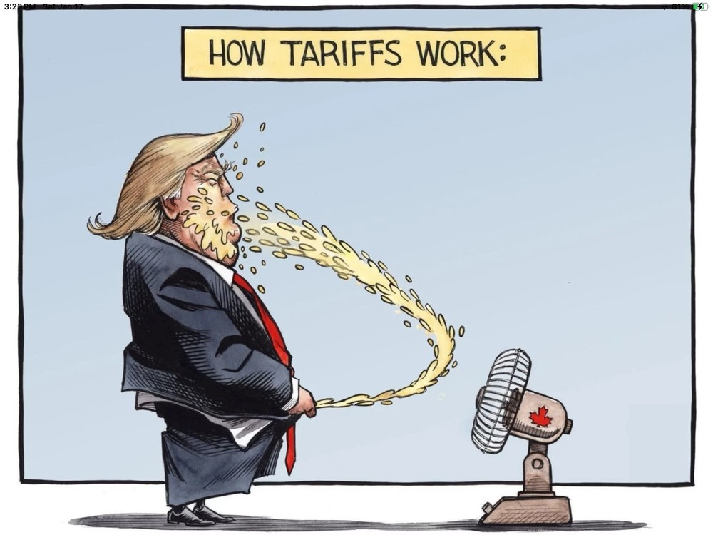 Donald Trump Tariffs Work  Fridge / Refrigerator Magnet