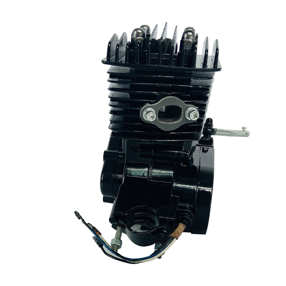 2 Stroke 80CC Bicycle Engine Kit, Gas Motor Engine Kit with CDI Ignition System,