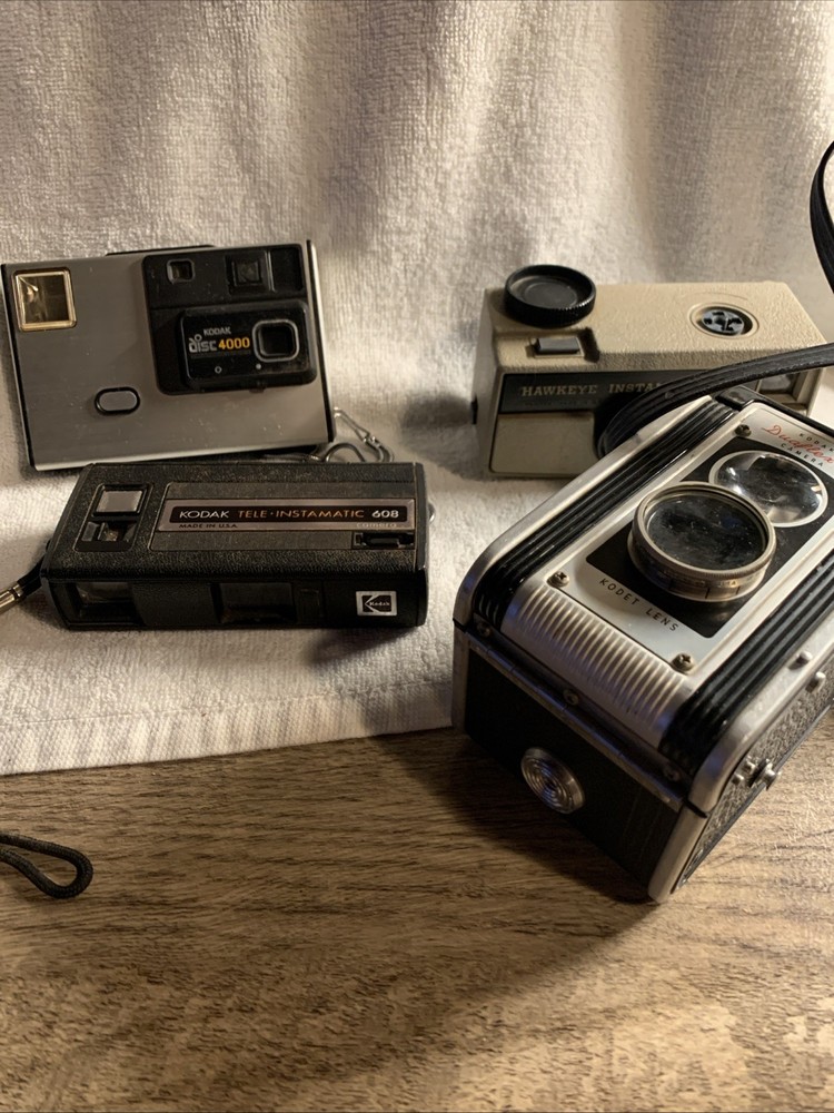 Vintage Kodak Camera Lot 4