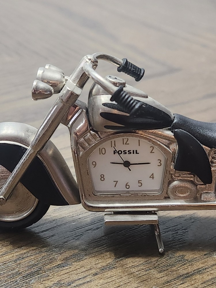 Fossil Motorcycle Clock small limited edition
