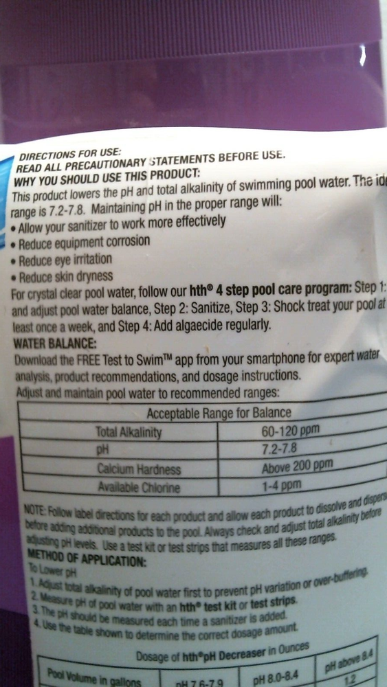 HTH pH Decreaser 7 lbs. (67006) FS