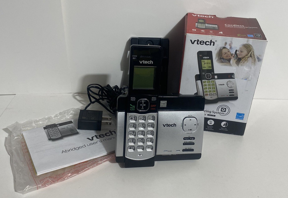 VTECH Cordless Digital Answering System Phone CS5129 NOB