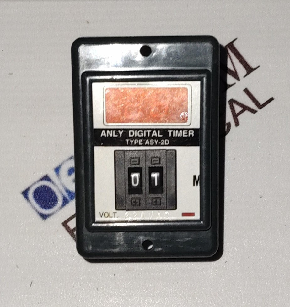ANLY ELECTRONICS ASY-2D ELECTRONIC TIMER TIMING 0.1M-9.9M VOLTAGE 220VAC