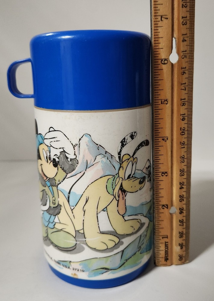 1980’s Mickey Mouse & Pluto Aladdin Brand Thermos