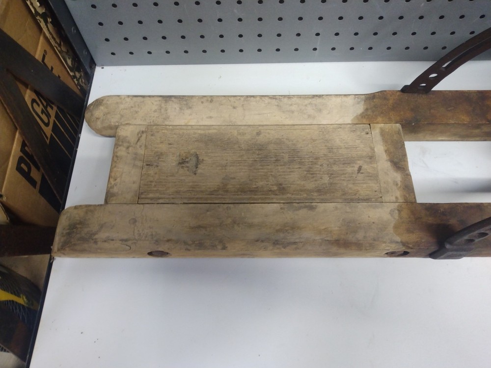 Antique Barn Beam Boring Machine Hand Drill Brace