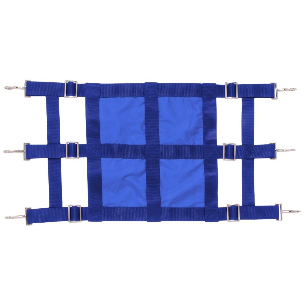 Horse Stall Front Guard - Solid Center - Black - Royal blue - Or Green