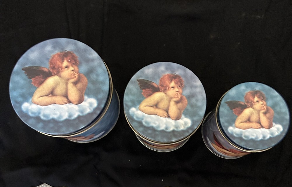 Angel Tins Set Of 3