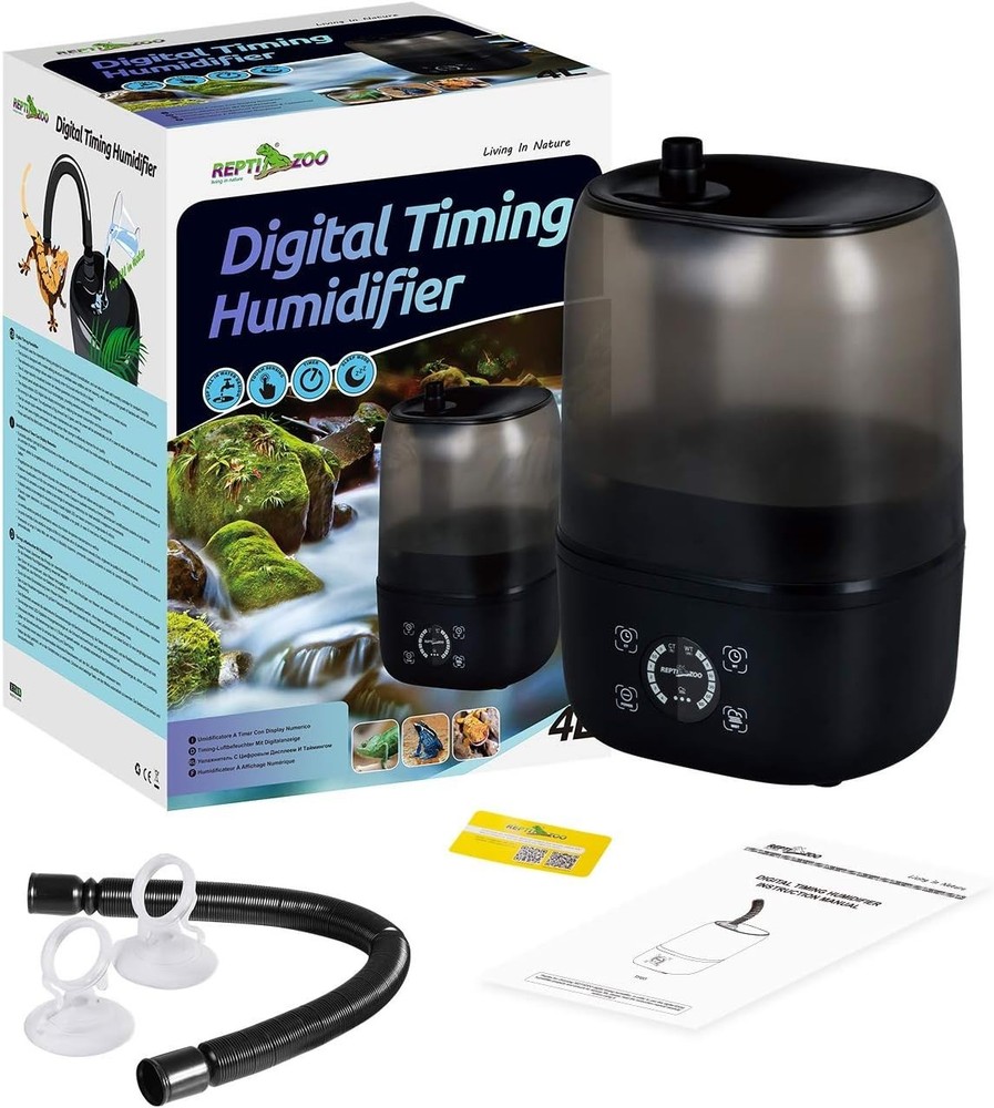 Automatic 4L Terrarium Humidifier with Adjustable Misting & Easy-Clean Design