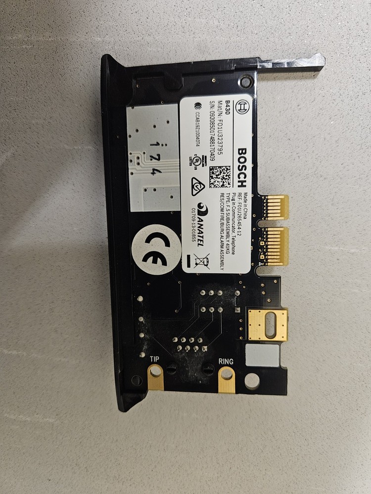 Bosch B430 Plug-In Telephone Communicator Module Board