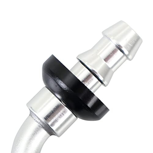 Push-Lock Fitting, 10AN, 45-Degree