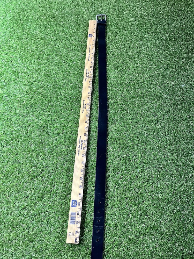 Fossil Black Leather Belt Size 40 M