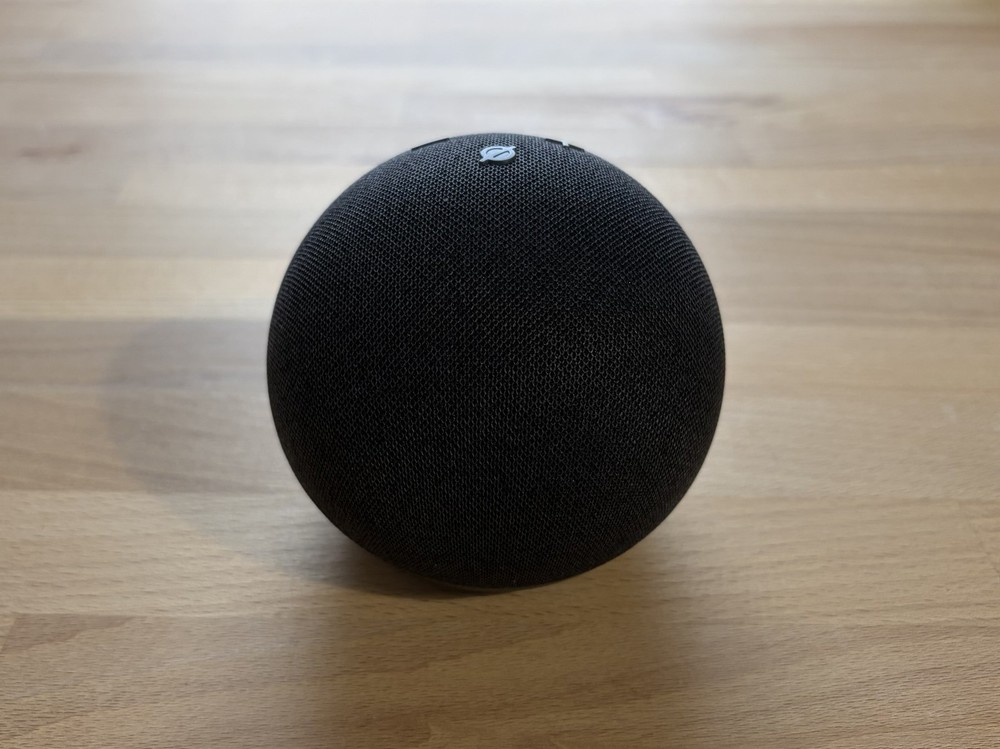 Amazon Echo Dot (4th Generation, Charcoal) w/ Charger [Pre-owned]